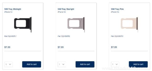 蘋(píng)果SIM卡針賣(mài)26元 SIM卡托售價(jià)47元(圖2)