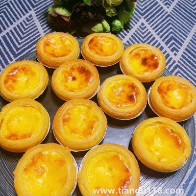 蛋撻的做法(蛋撻怎么做)(圖8) 蛋撻的做法(蛋撻怎么做)(圖8)