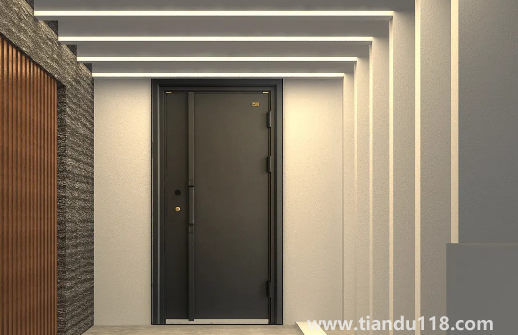 入戶門對下樓梯五帝錢怎么掛(玄關(guān)可化解大門對下樓梯嗎)(圖3) 入戶門對下樓梯五帝錢怎么掛3