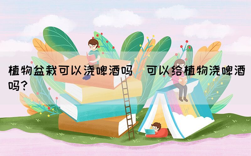 植物盆栽可以澆啤酒嗎(可以給植物澆啤酒嗎？)